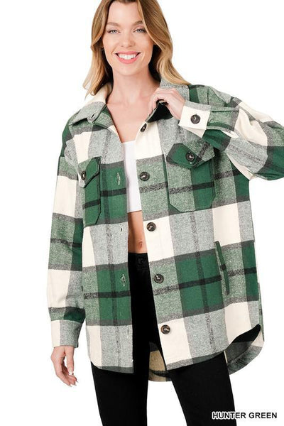 Oversized Plaid Shacket