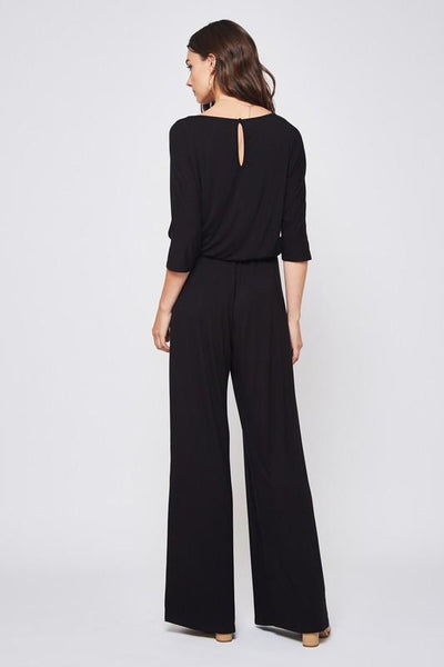 Boat Neck Jumpsuit