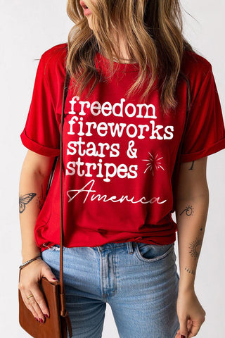 Freedom, Fireworks, Stars and Stripes