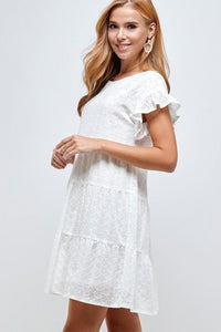 Tiered Lace Dress