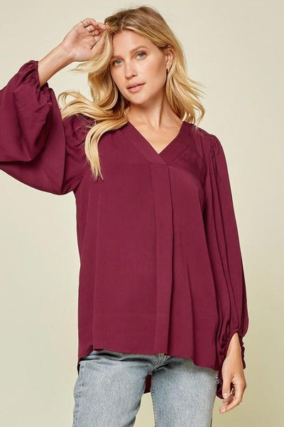 V Neck Blouse