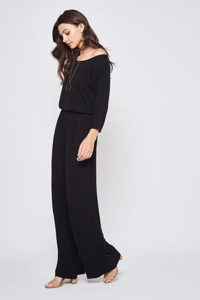 Boat Neck Jumpsuit