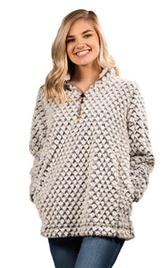 Fuzzy 2024 sherpa pullover