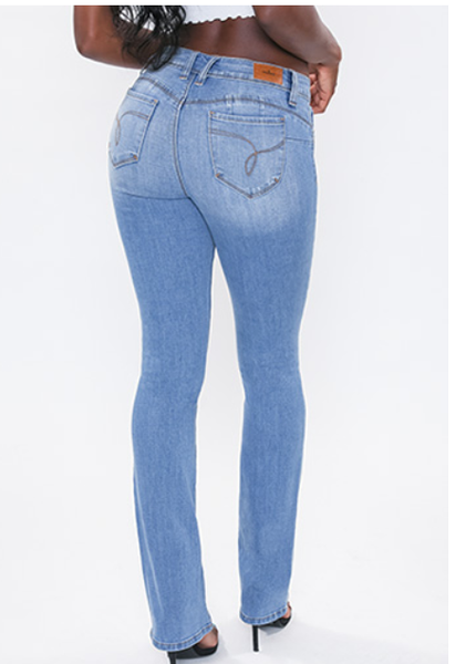 Junior MId Rise Boot Cut Jean