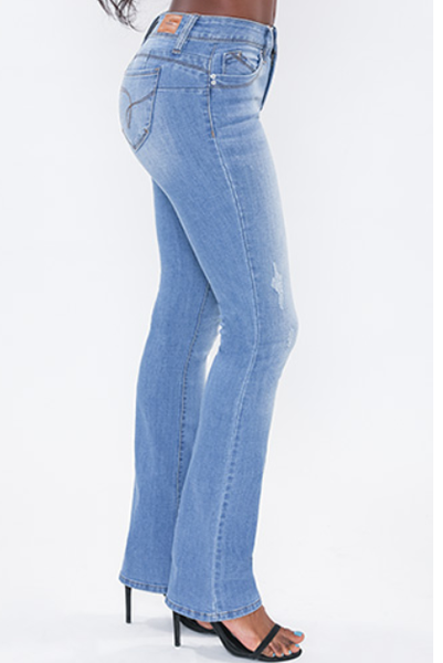 Junior MId Rise Boot Cut Jean