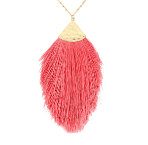 Tassel Pendent Necklace