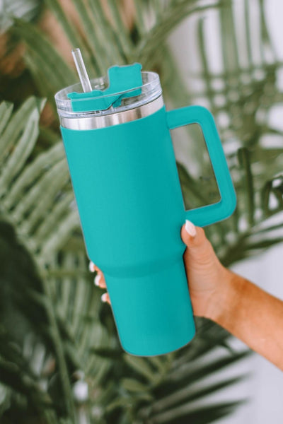 Insulated Cup with Straw