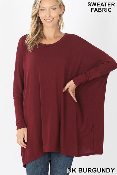 Oversize Poncho Sweater