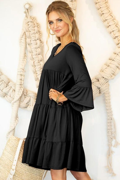 Tiered Ruffle Dress