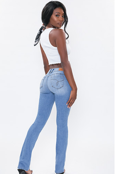 Junior MId Rise Boot Cut Jean