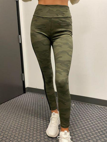 Olive Camo Leggings