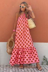 Geometric Maxi Dress