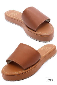 Slide On Thick Sole Sandal