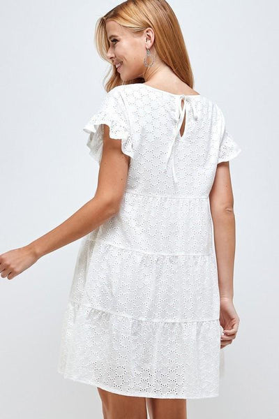 Tiered Lace Dress