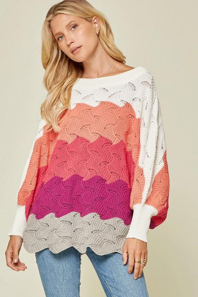 Color Block Sweater