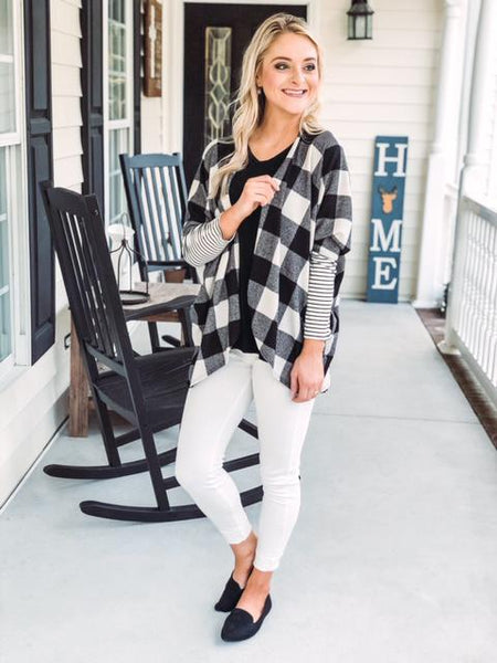 Plaid About You Cardigan