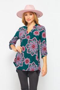 Paisley Print Gabby Top