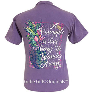 Pineapple Worries Short Sleeve Tee