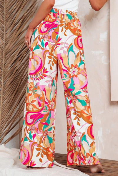 Perfect Floral Wide Leg Pants