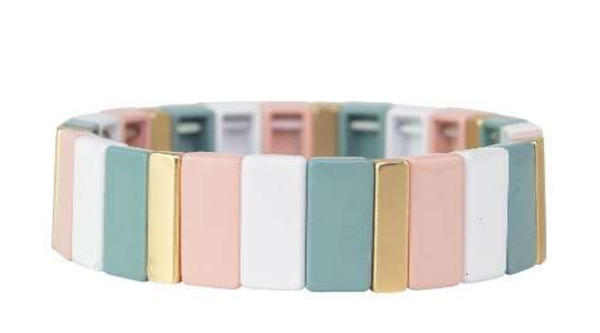 Enamel stretch Bracelet