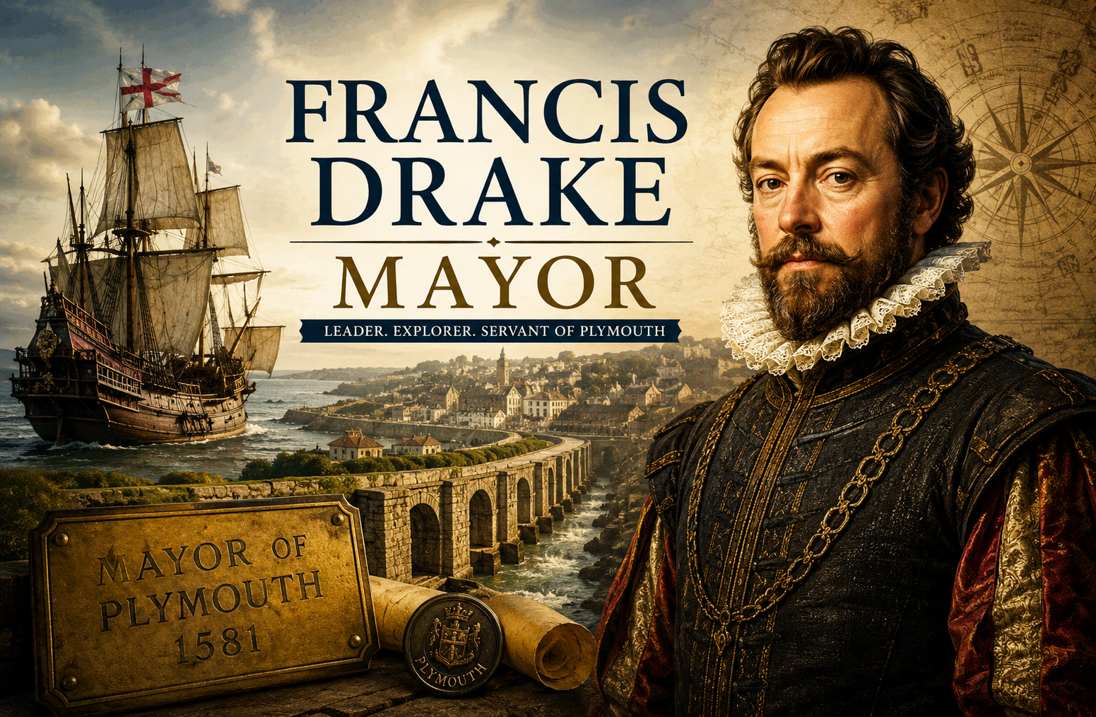 Francis Drake Mayor: The Untold Story of Plymouth's Famous Leader