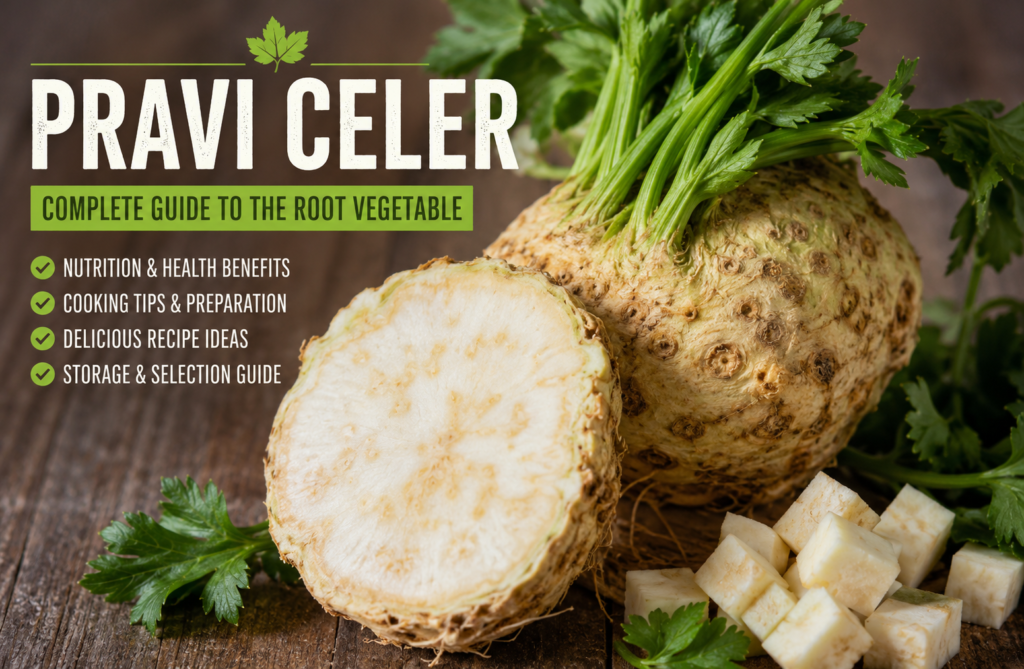 Pravi Celer: Complete Guide to the Root Vegetable